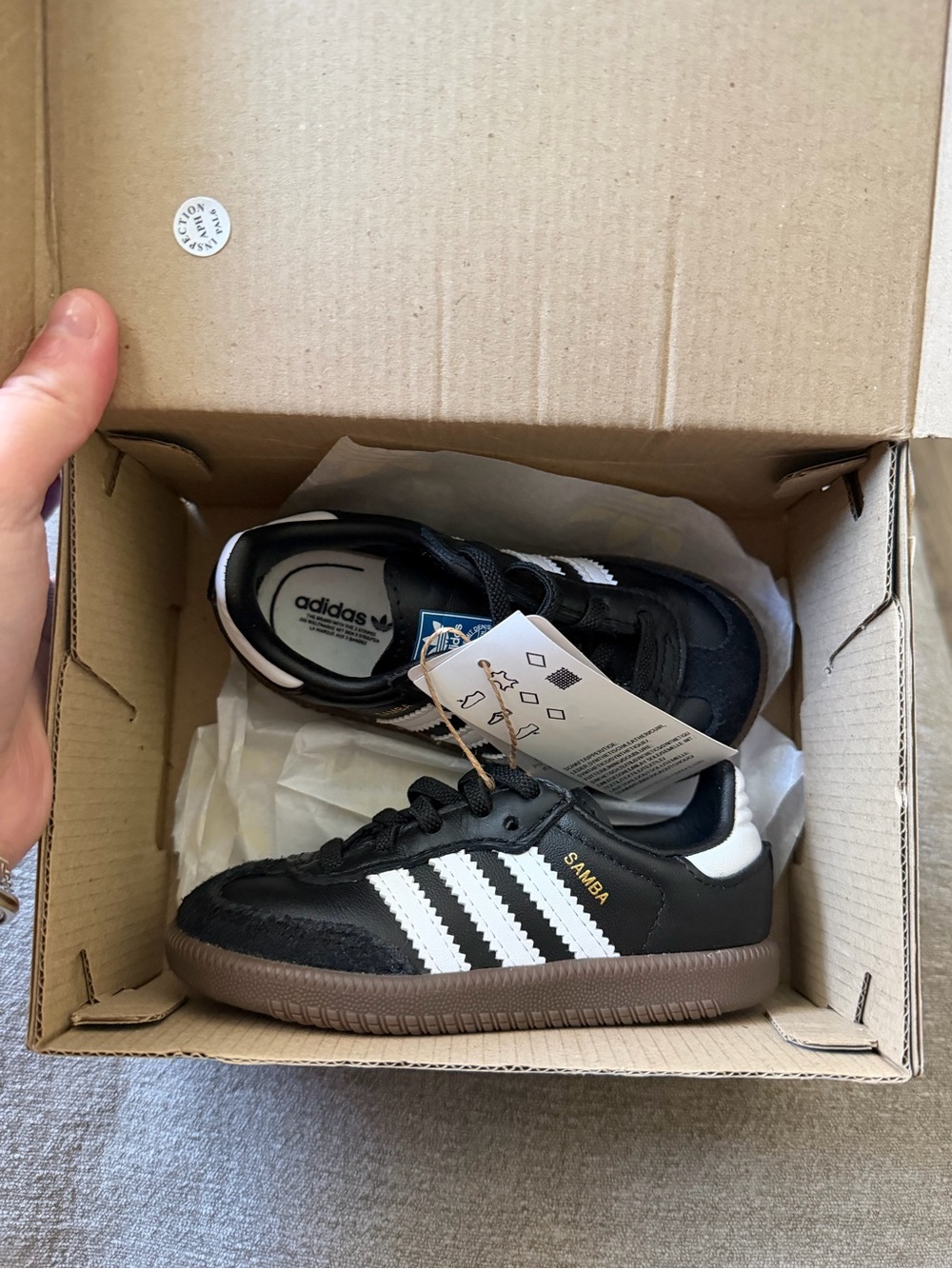 Toddler adidas samba